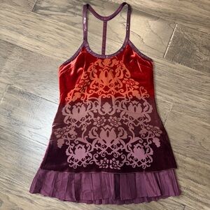 Free People Forbidden Ivy Ombré Velvet Tunic Dress‎ Size 0 NWOT